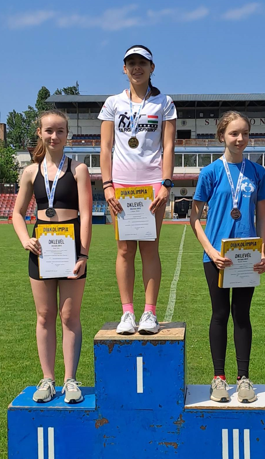 Csikász Panni kétszeres bajnok - Target Sprint Diákolimpia  