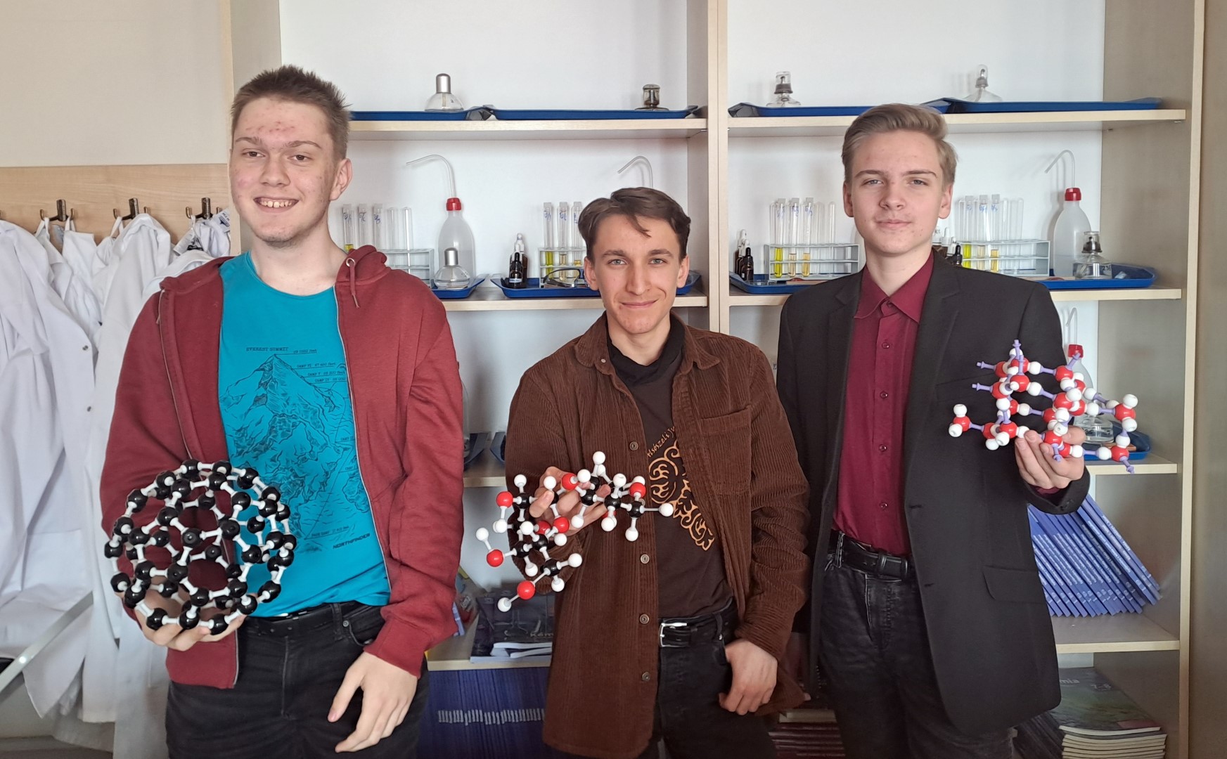 Curie Kémia Emlékverseny területi sikerek