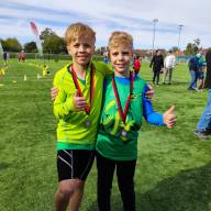 Váradi Vilmos ezüstérme az U11 ELIT Laser Run Váltóversenyen